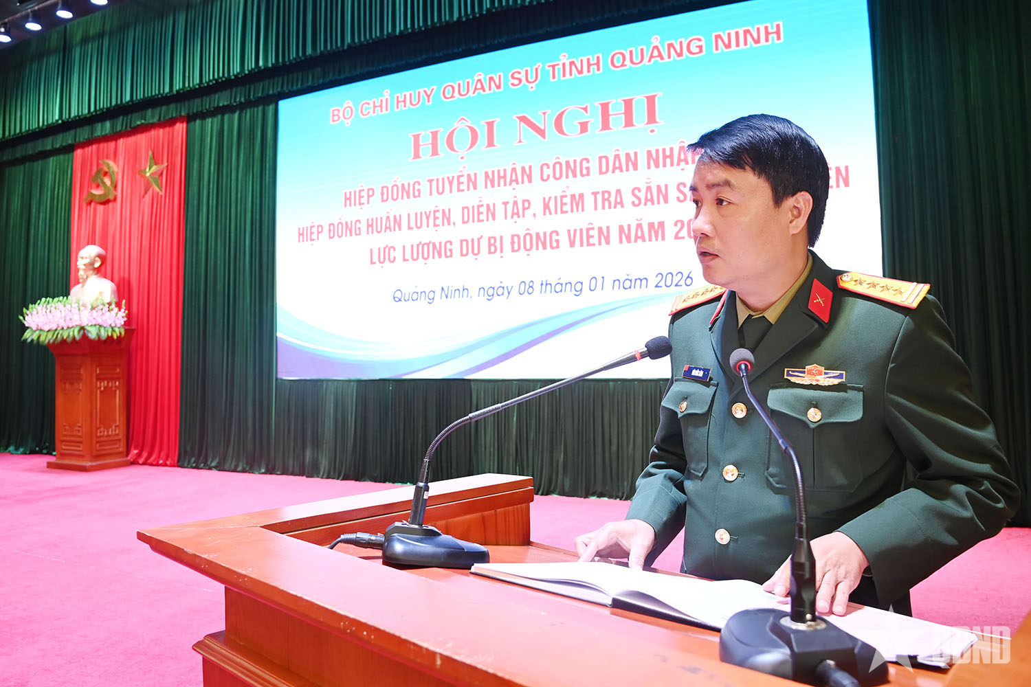 Bộ CHQS tỉnh Quảng Ninh: Hiệp đồng tuyển nhận công dân nhập ngũ năm 2026